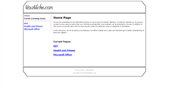 Desktop Screenshot of nowniche.com